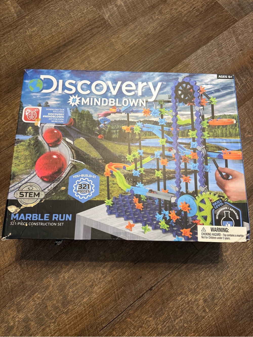 Discovery Mindblown Marble Run Construction Set - 321 Pieces (Used)